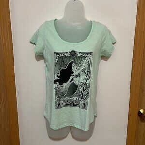 Disney Ariel The Little Mermaid Scoop Neck Top (Small)